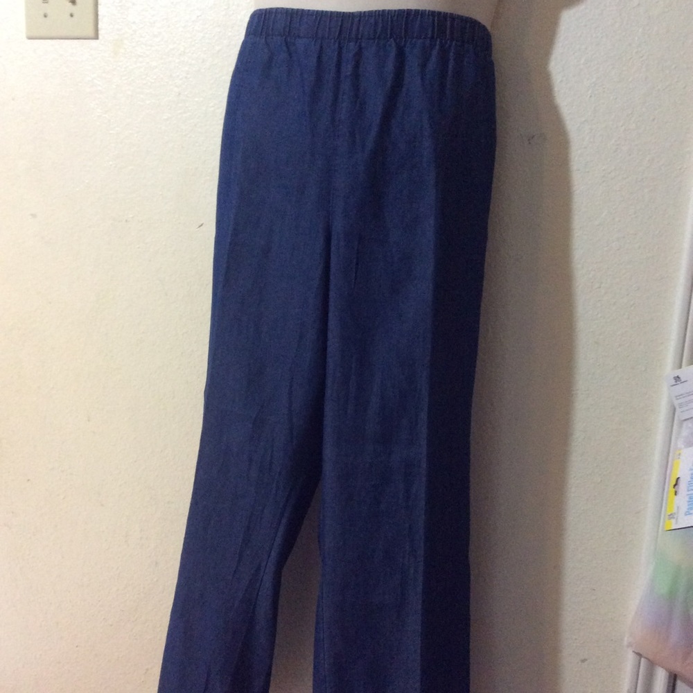 Elastic Waistband Jeans